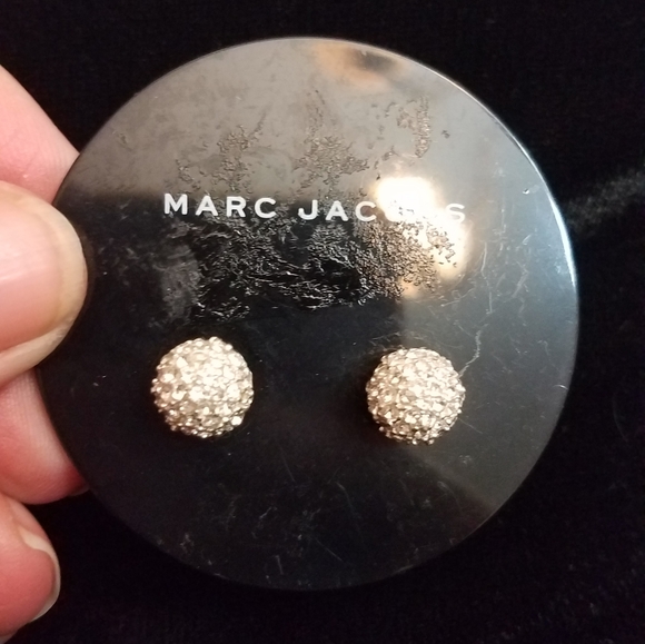 Marc Jacobs Jewelry - crystal ball earrings